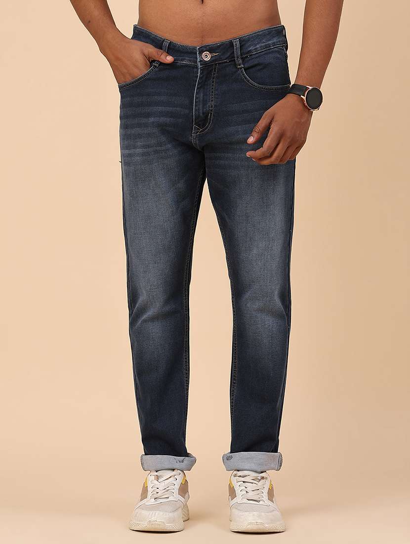blue cotton jeans