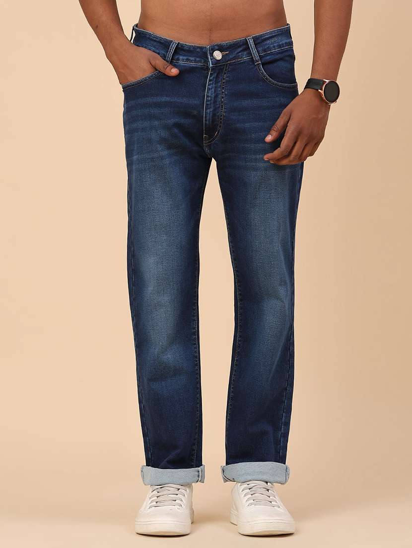 blue cotton jeans
