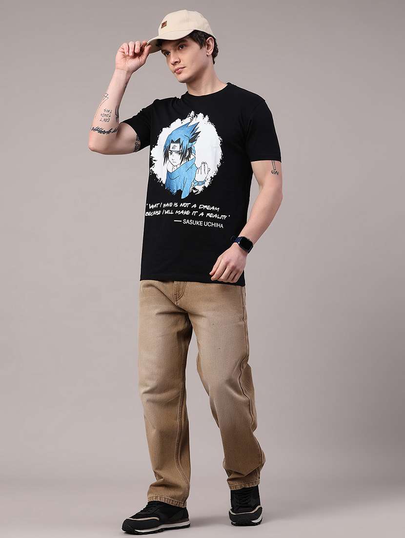 men washed mid rise full length baggy jeans - 22417514 -  Standard Image - 5