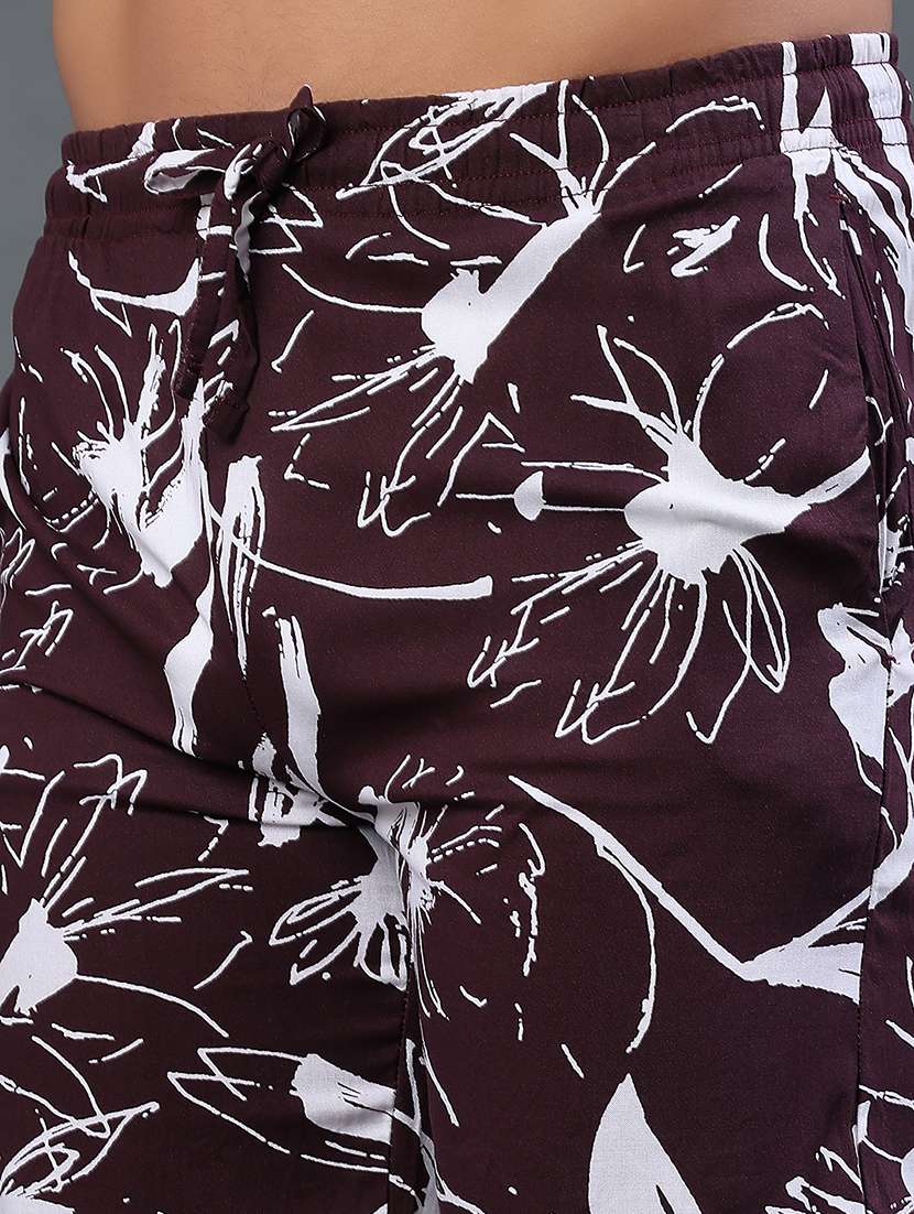 men printed short sleeves shirt and shorts co-ord set - 22417681 -  Standard Image - 5