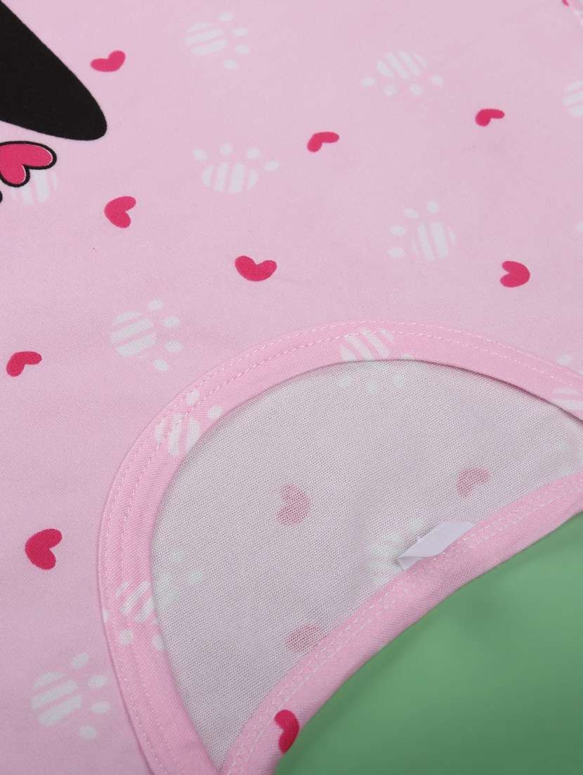 pink cotton shorts set nightwear - 22417918 -  Standard Image - 5