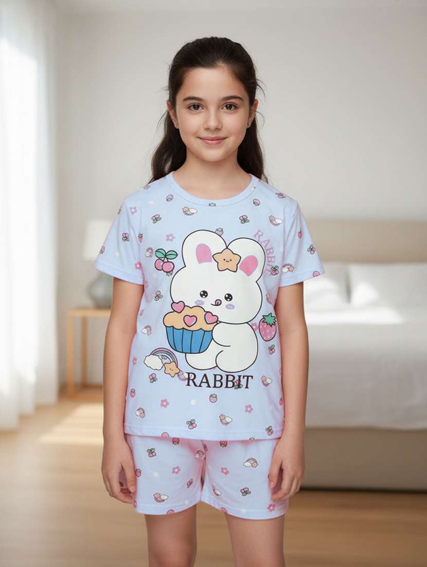 pink cotton pyjama set nightwear