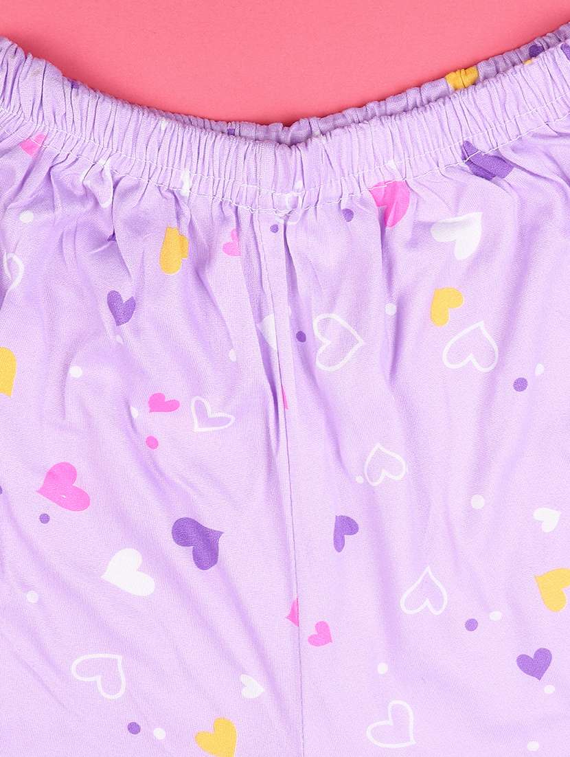 purple cotton pyjama set nightwear - 22417930 -  Standard Image - 5