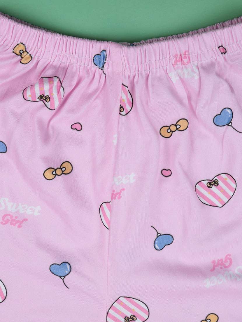 pink  cotton pyjama set nightwear - 22417939 -  Standard Image - 5