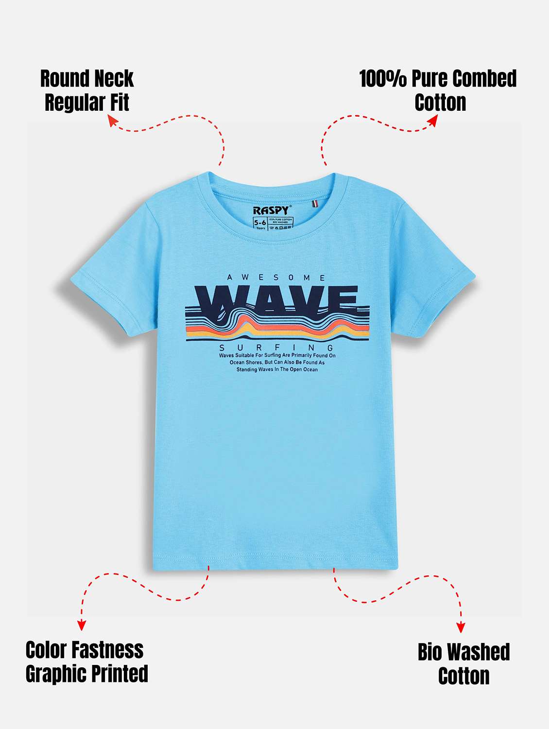 Boys Pack Of 2 Printed Round Neck T-shirt - 22419002 -  Standard Image - 3