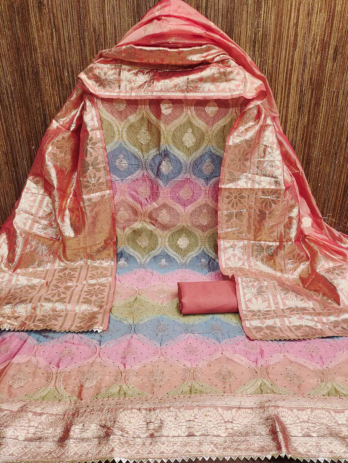 women self design unstitched suit set - 22420969 -  Standard Image - 3