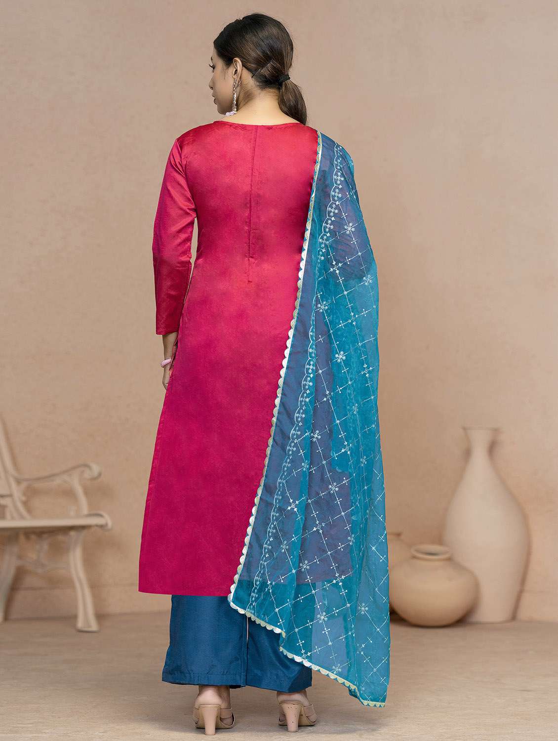 women self design unstitched suit set - 22421081 -  Standard Image - 3