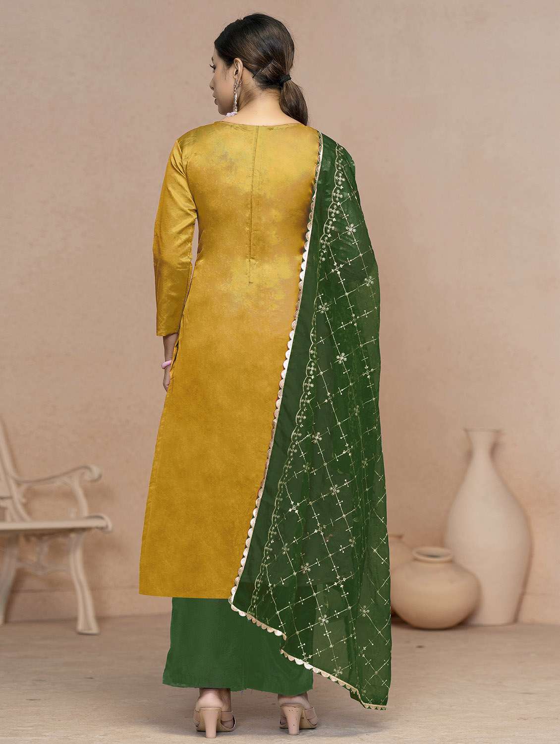 women self design unstitched suit set - 22421083 -  Standard Image - 3