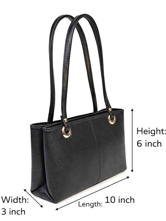 women solid leather handbag - 22423671 -  Standard Image - 3