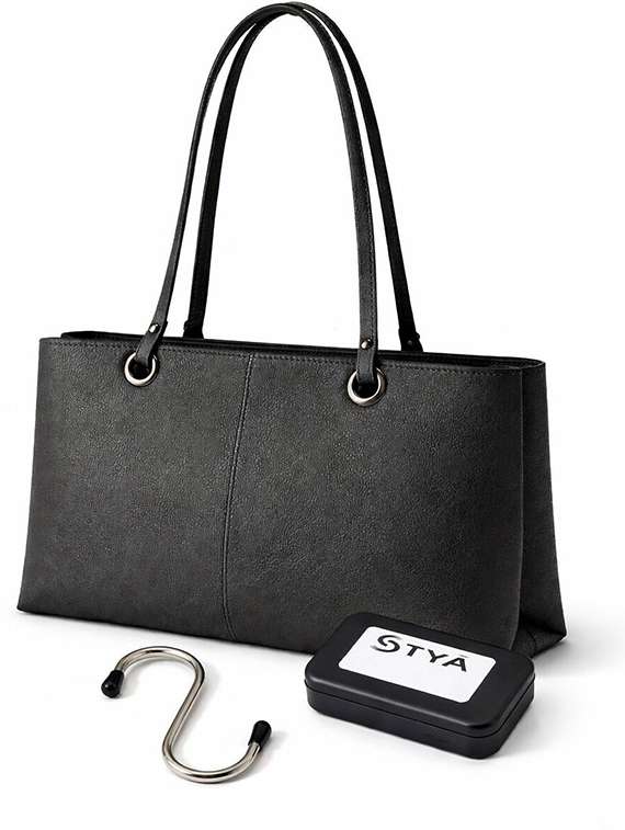 women solid leather handbag