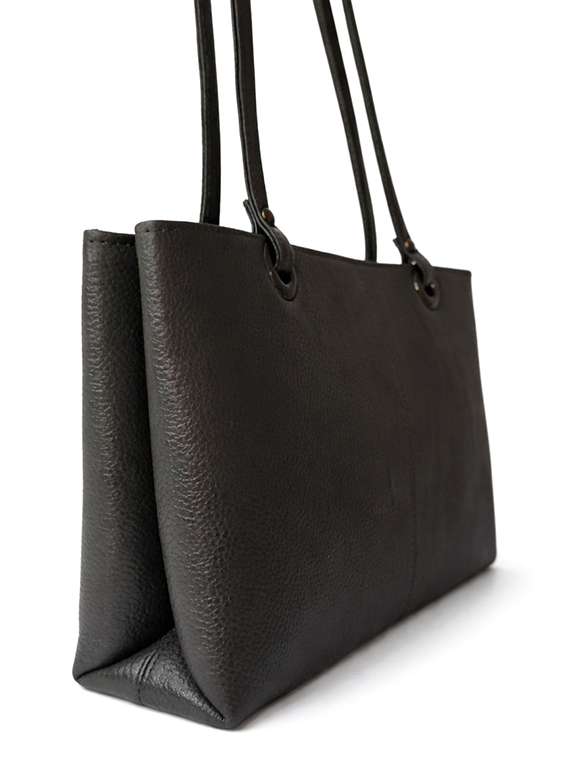 women solid leather handbag - 22423673 -  Standard Image - 3