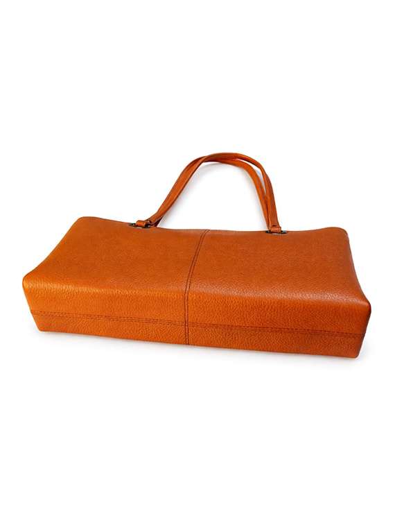 women solid leather handbag - 22423674 -  Standard Image - 3