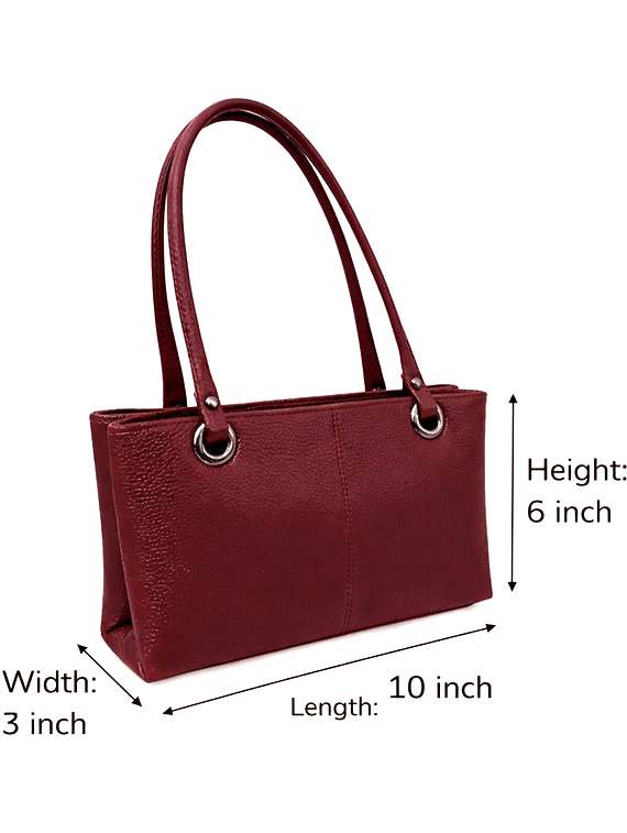 women solid leather handbag - 22423675 -  Standard Image - 5