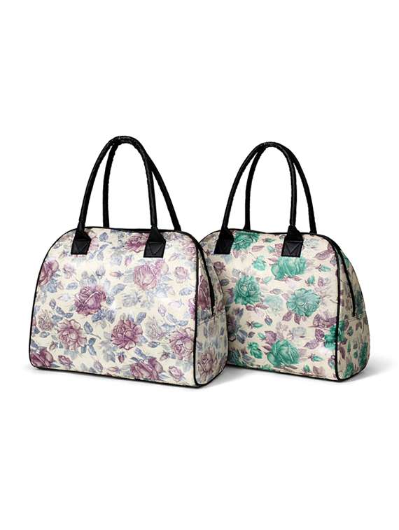 stya pack of 2 duffle bag for travel and shopping