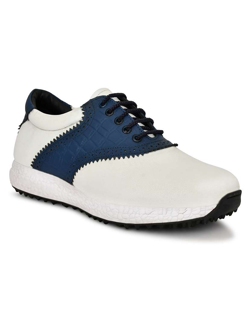 men color block lace up sport shoe