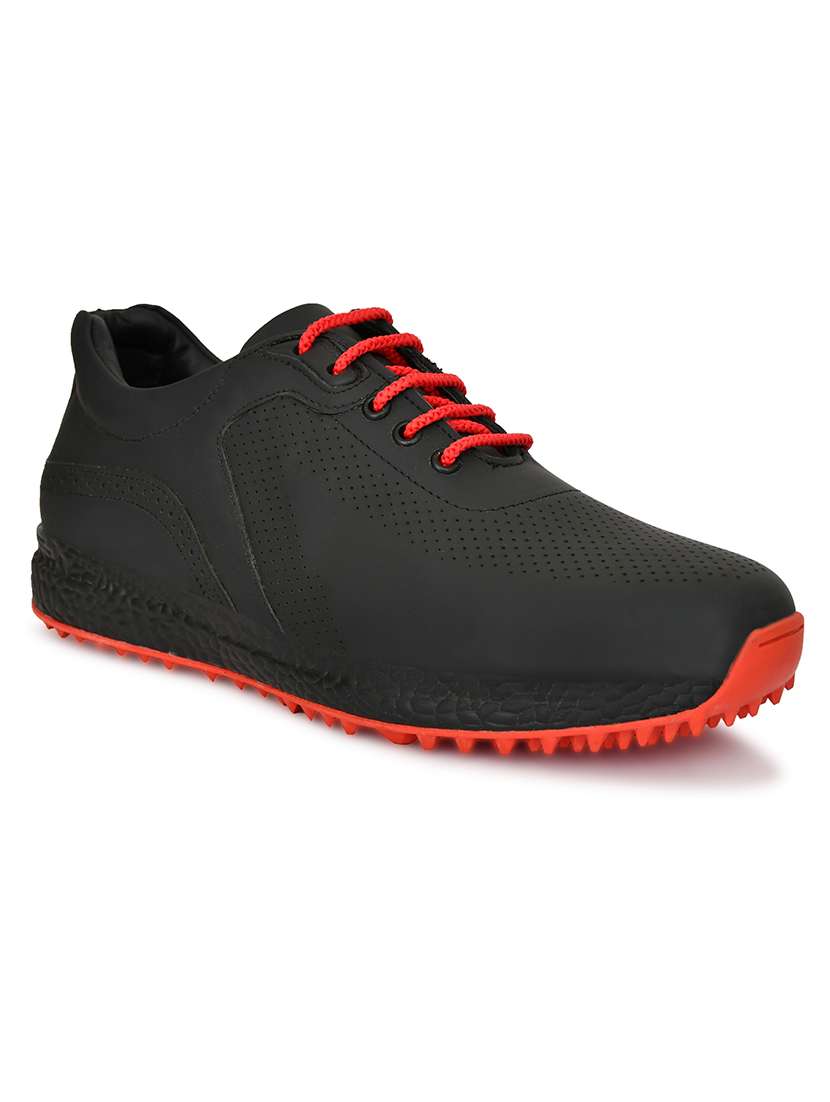 men black lace up sport shoe