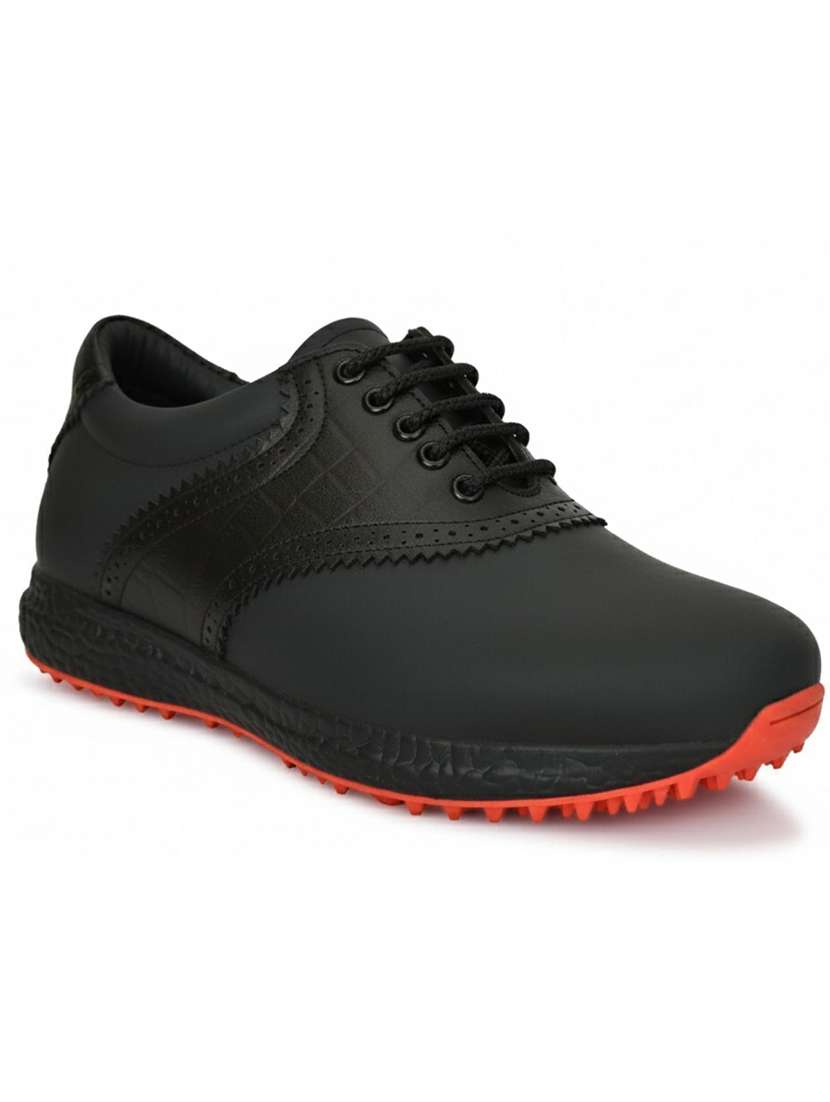 men black lace up sport shoe
