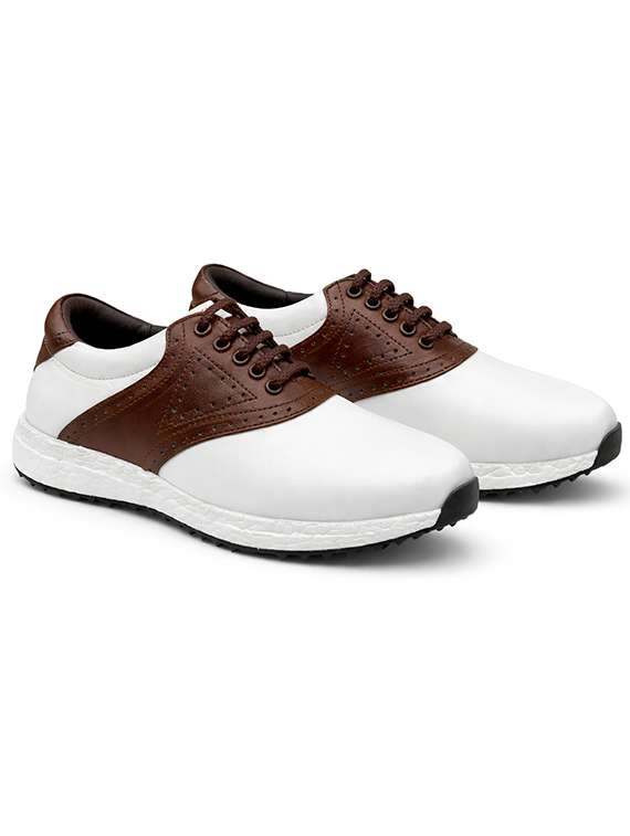 men color block lace up sport shoes
