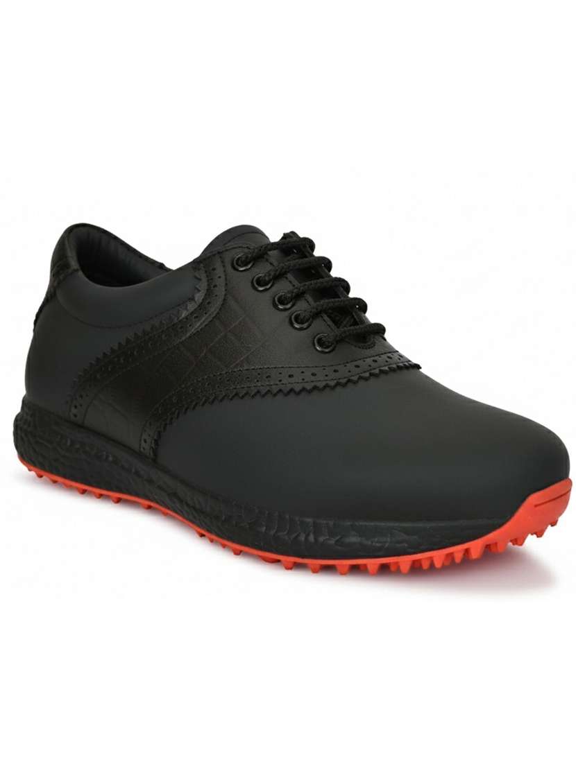 men black lace up sport shoe