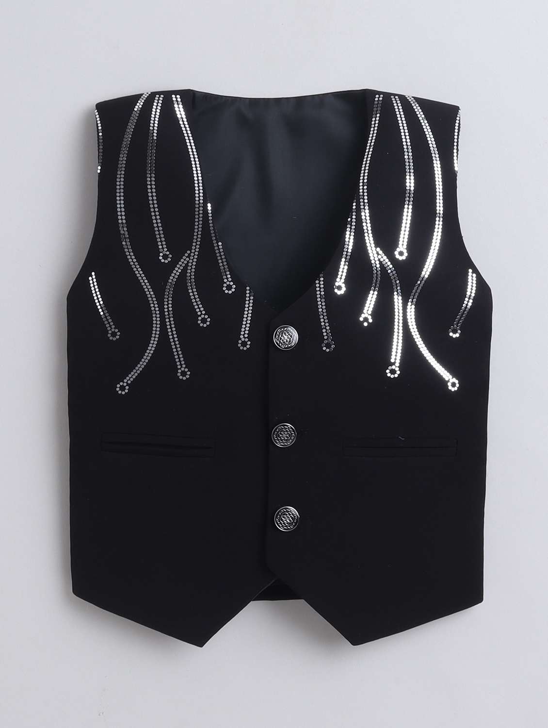 boys embellished waistcoat and trouser set - 22423967 -  Standard Image - 3