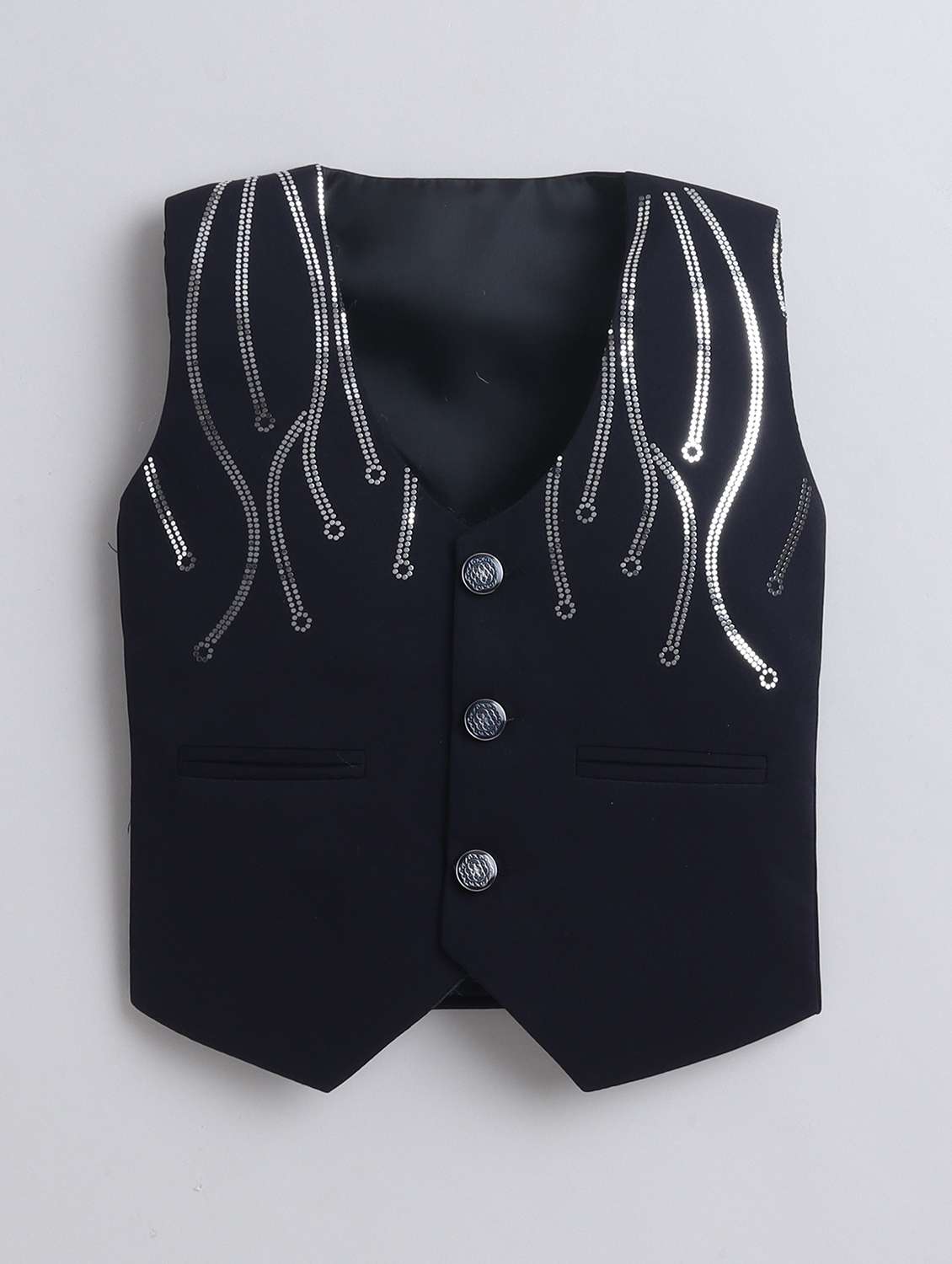boys embellished waistcoat and trouser set - 22423968 -  Standard Image - 3