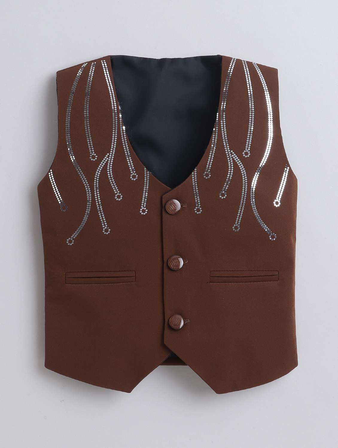 boys embellished waistcoat and trouser set - 22423969 -  Standard Image - 3