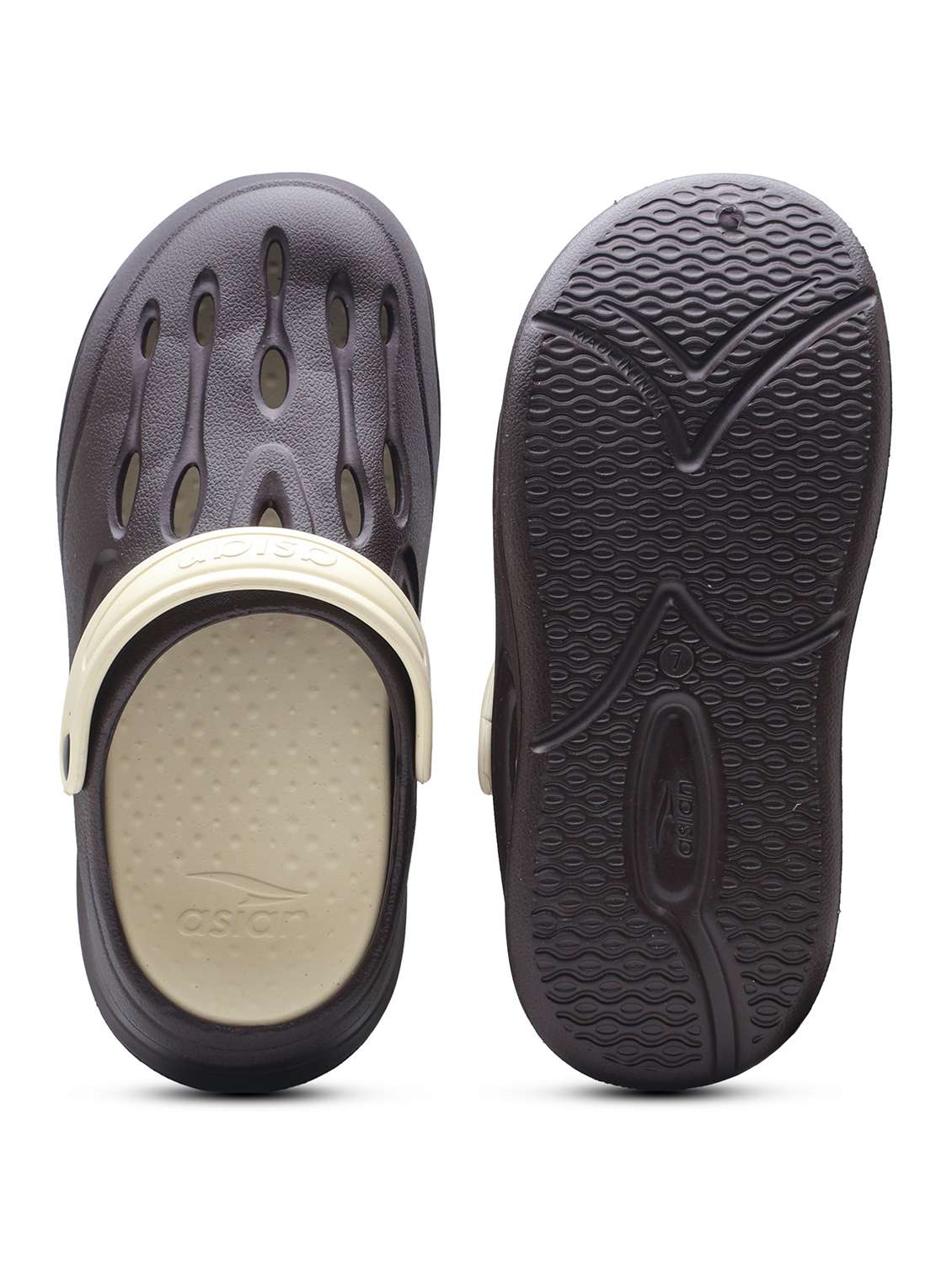 men solid slip on clog - 22425665 -  Standard Image - 3