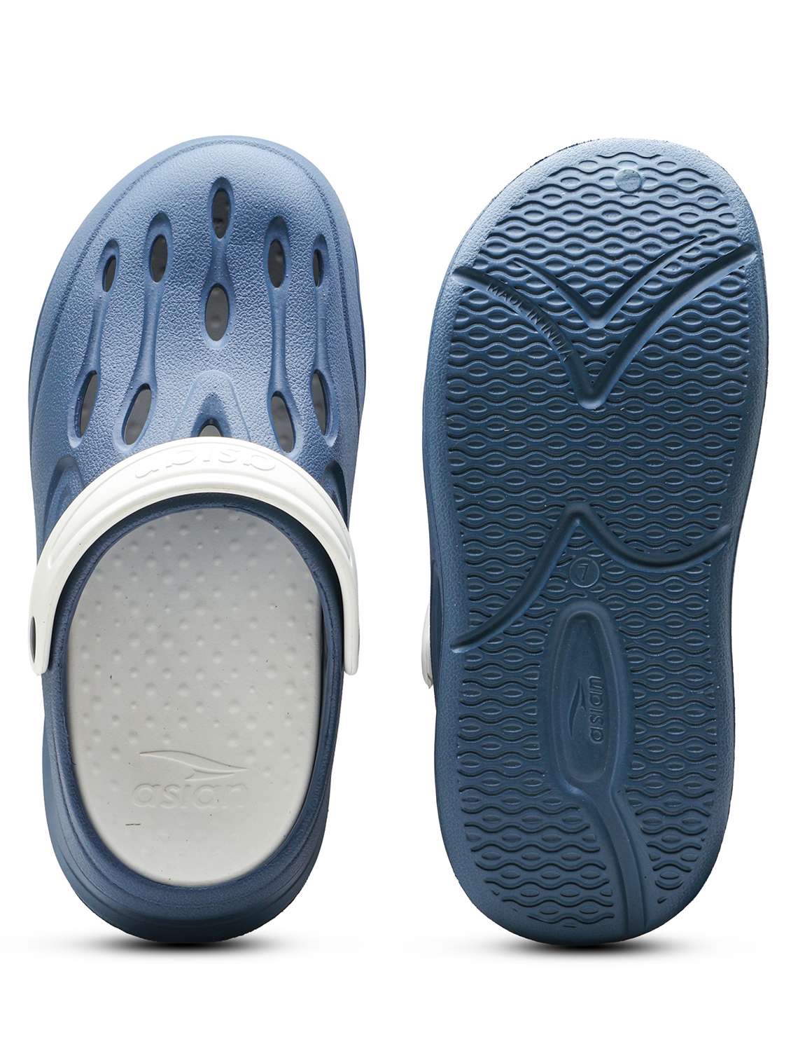 men solid slip on clog - 22425668 -  Standard Image - 3