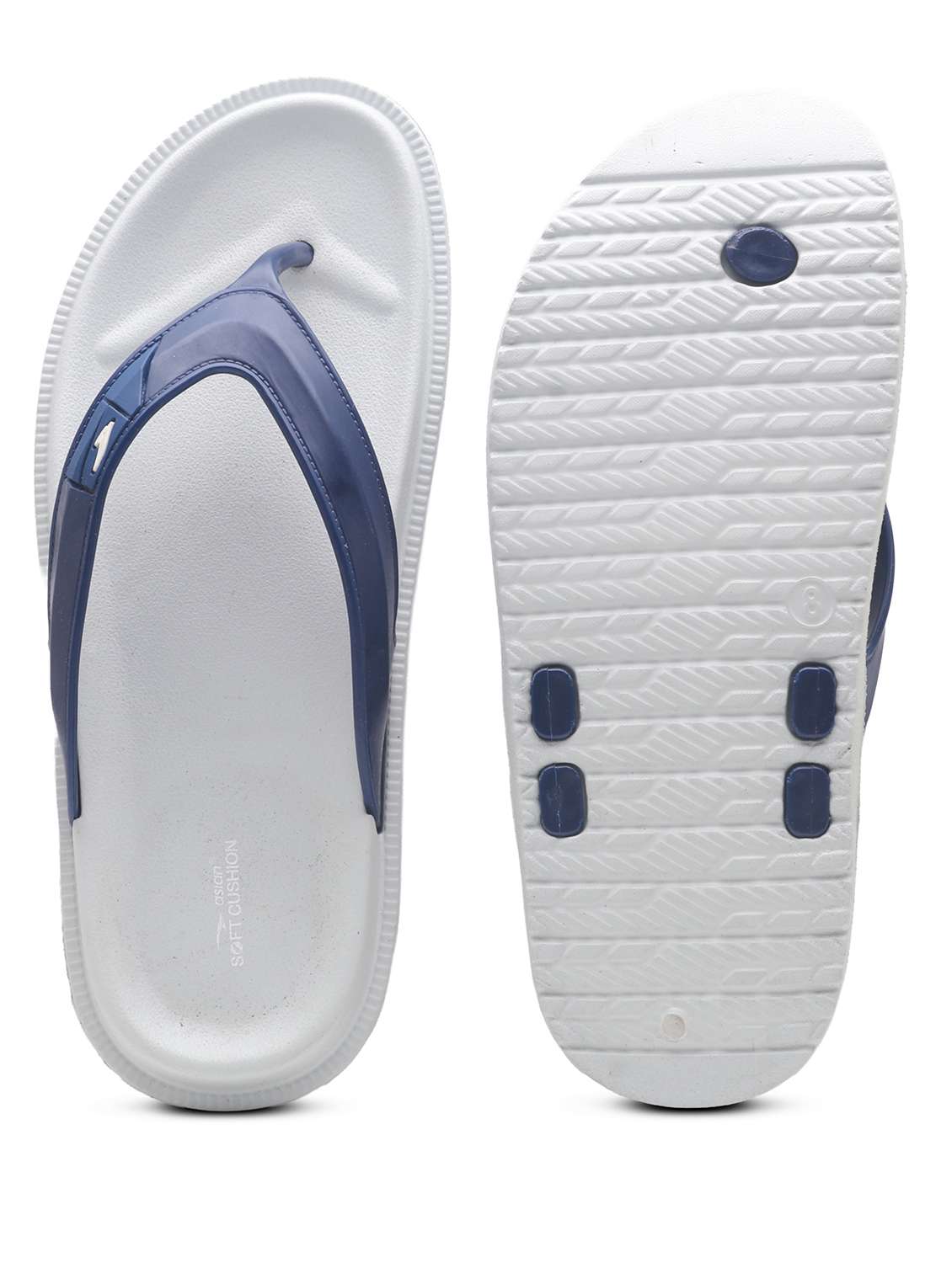 men solid toe seperator slipper - 22425694 -  Standard Image - 3