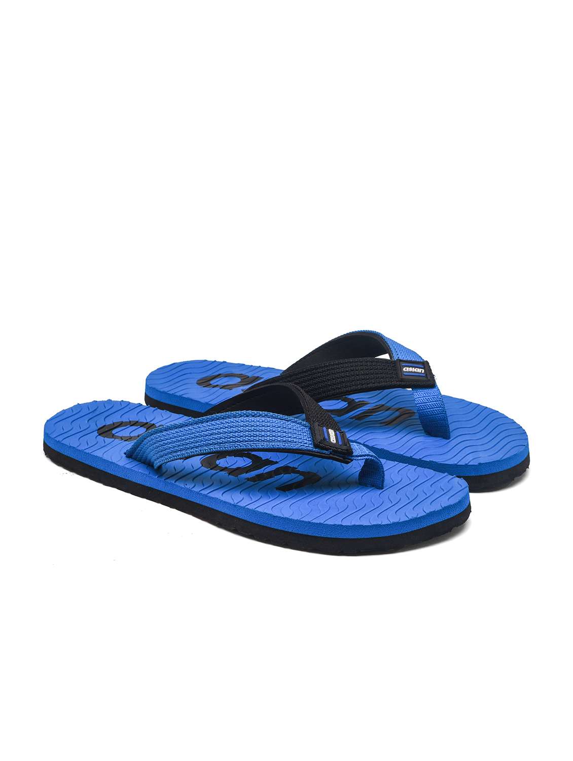 men solid toe seperator slipper