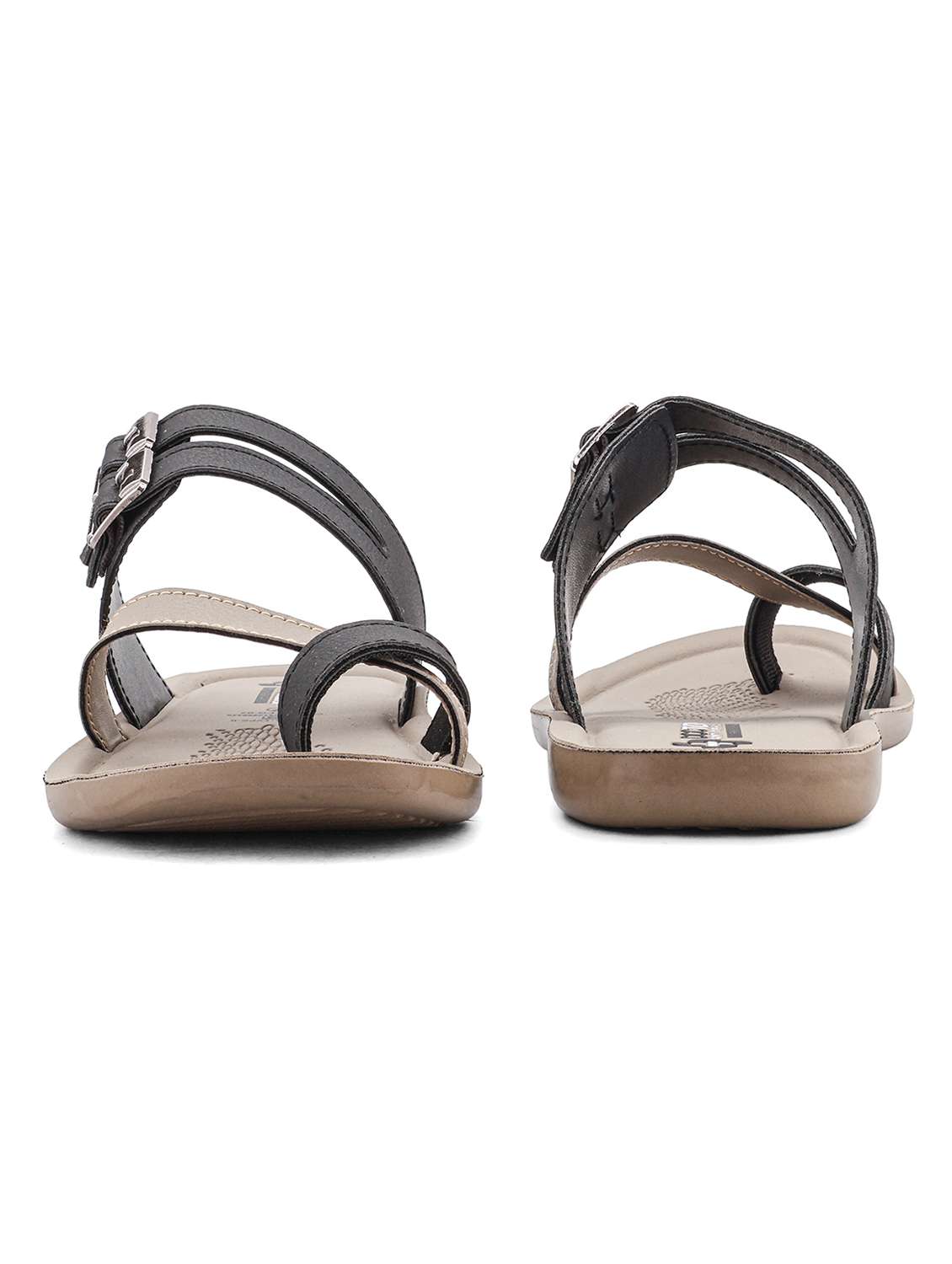 men color block one toe sandal - 22425707 -  Standard Image - 3