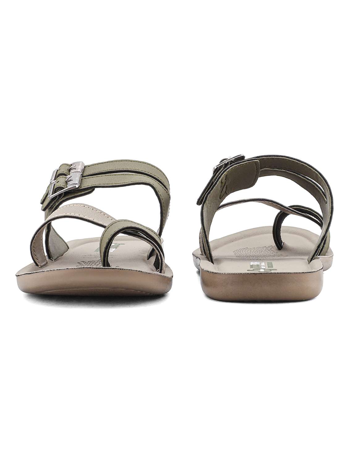 men color block one toe sandal - 22425709 -  Standard Image - 3