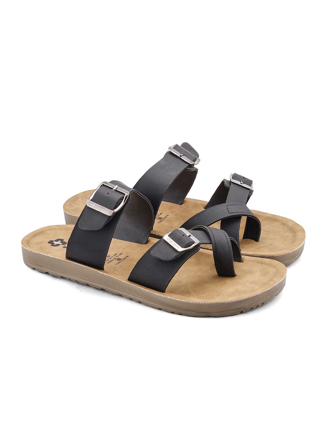 men solid one toe sandal 