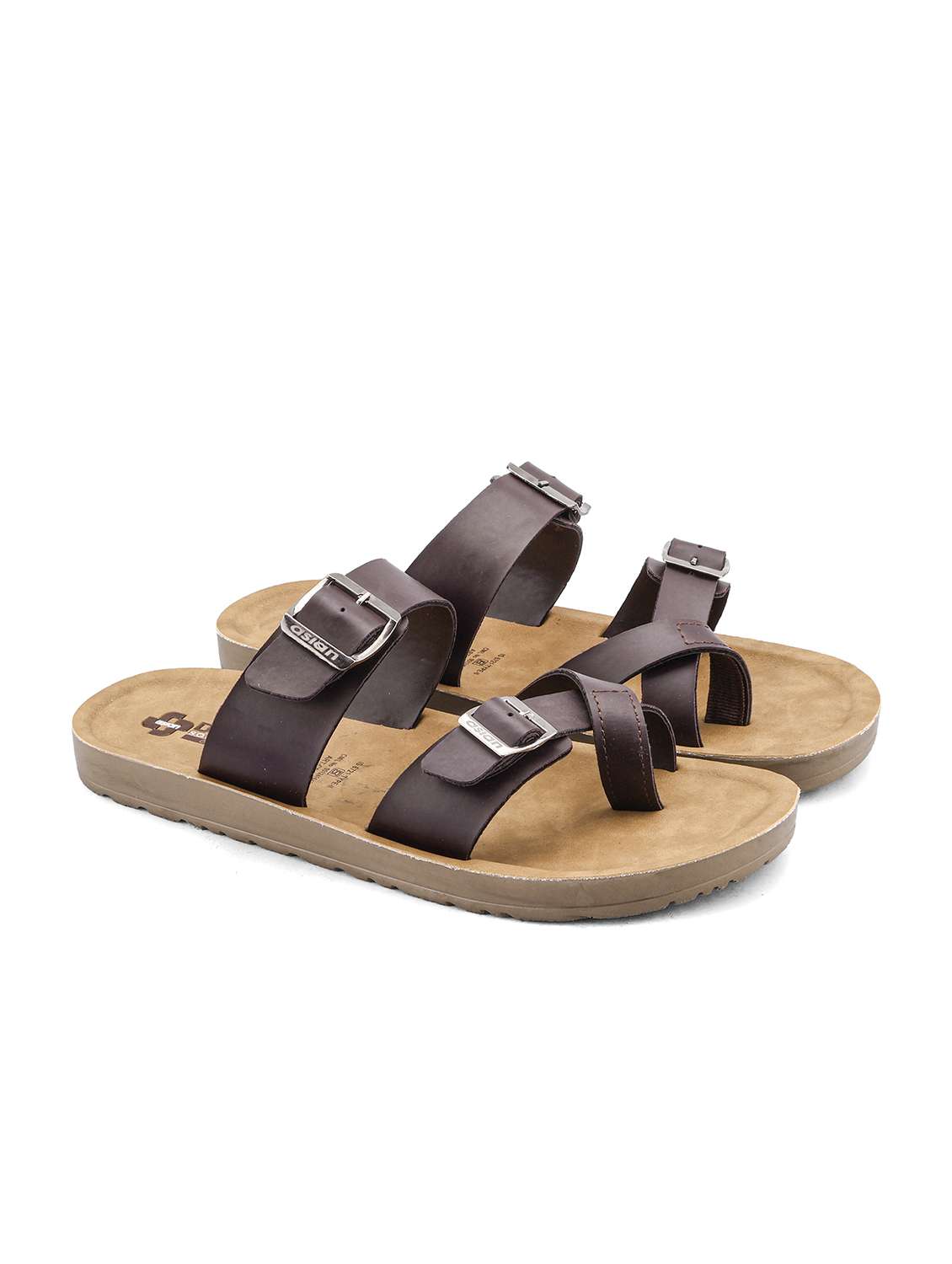 men solid one toe sandal 