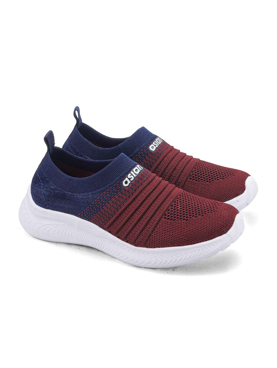 women multi colored slip on casual shoe