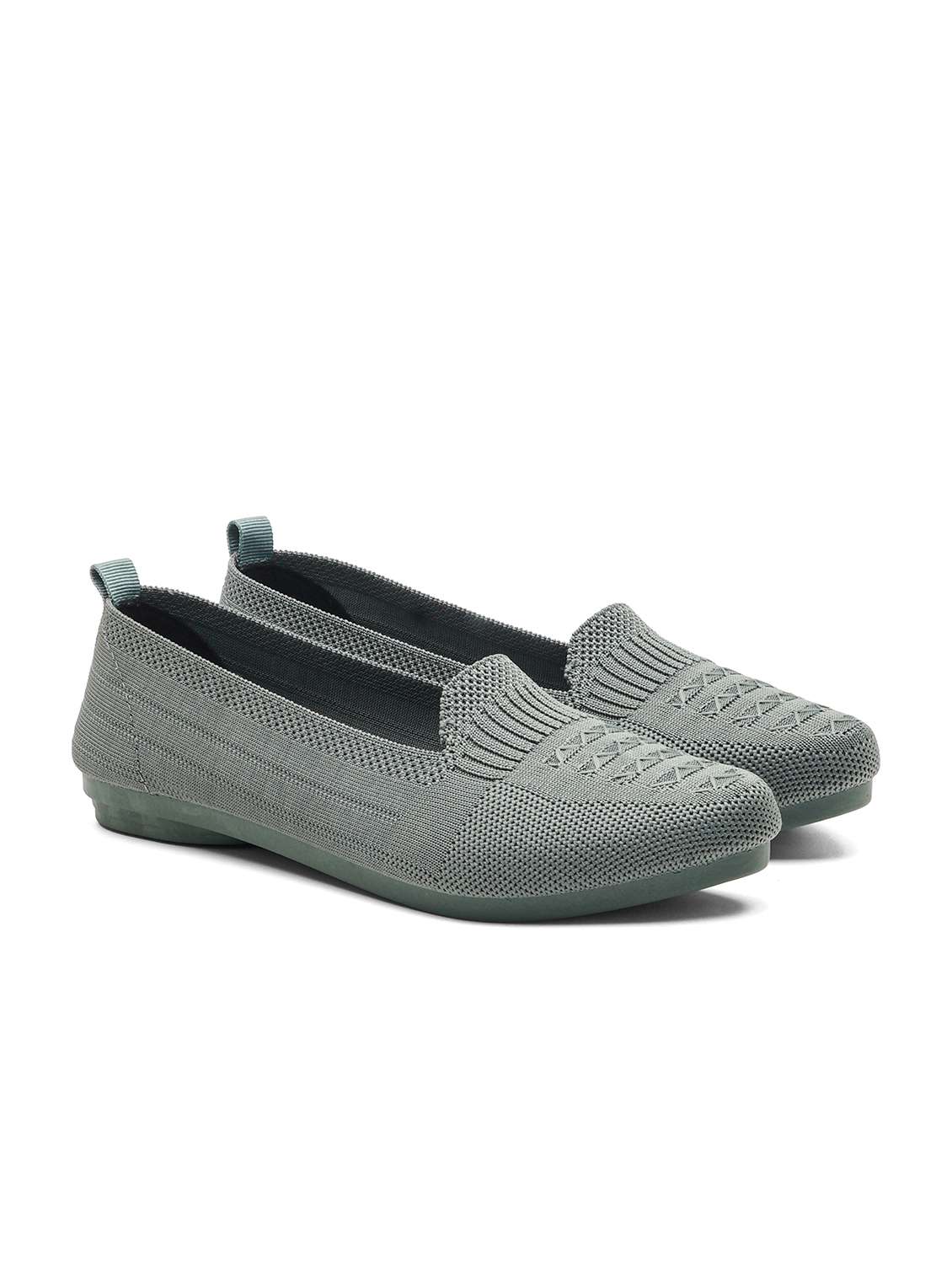 women green slip on casual shoe