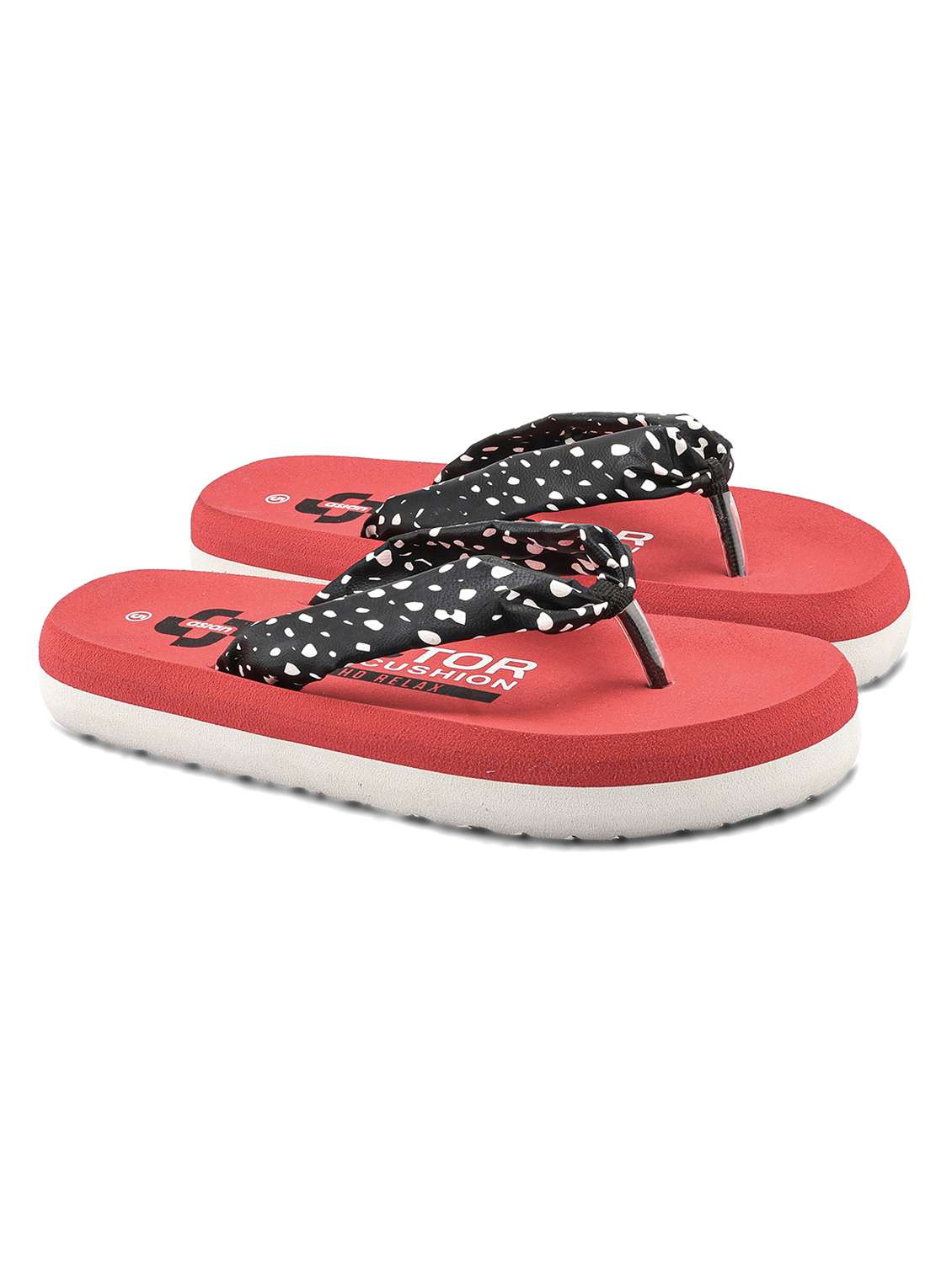 women animal print open toe flip flop