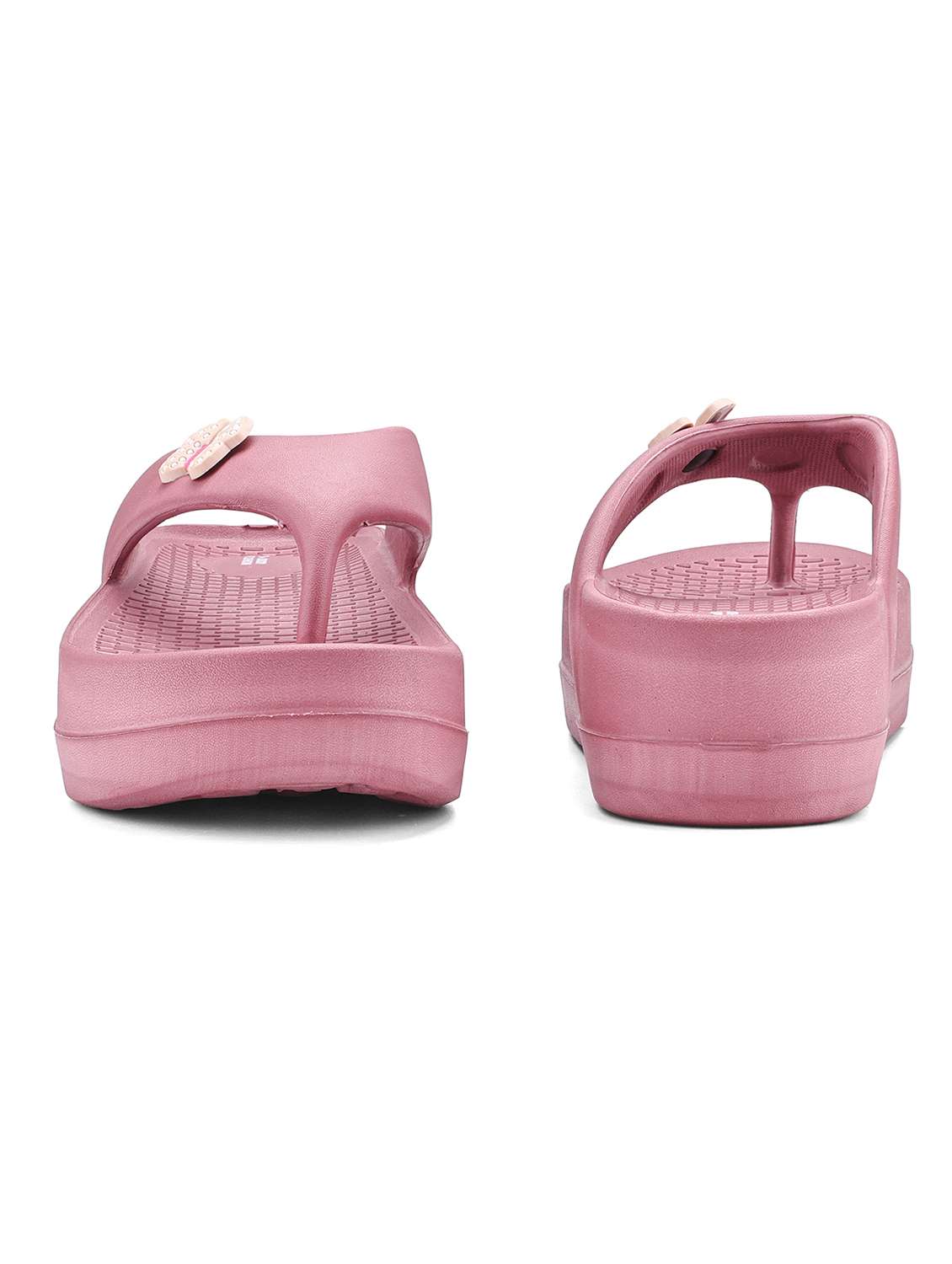 women solid open toe flip flop - 22425759 -  Standard Image - 3