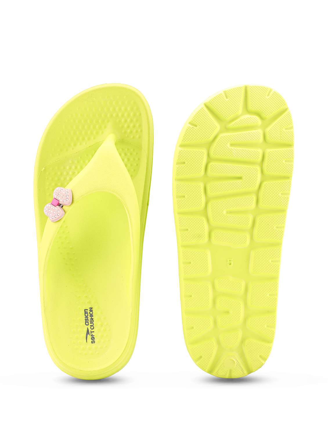 women neon slippers flip flop - 22425763 -  Standard Image - 3