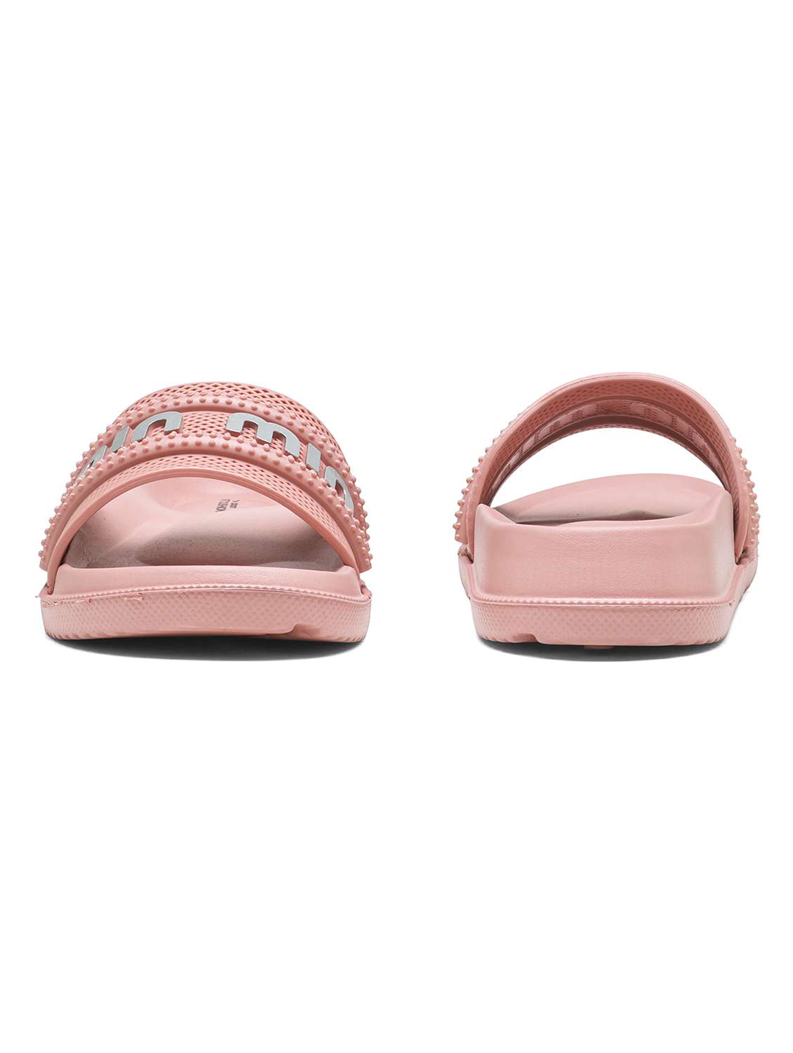 women textured slip on slider - 22425772 -  Standard Image - 3