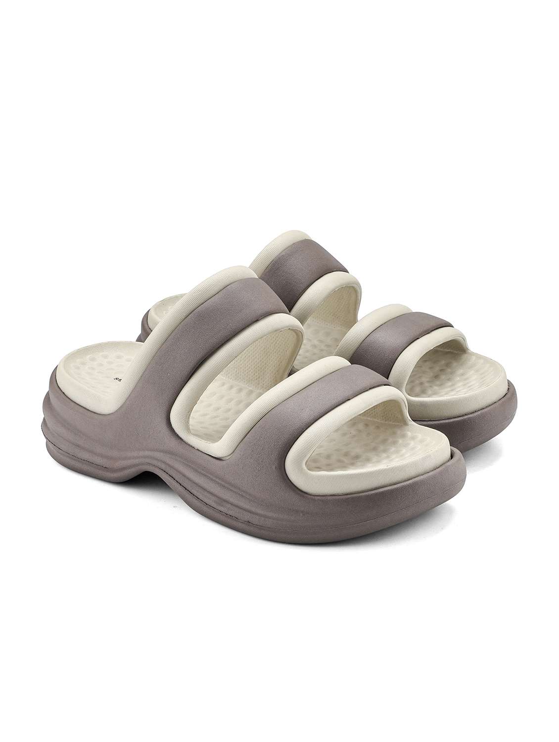 women grey slippers flip flop