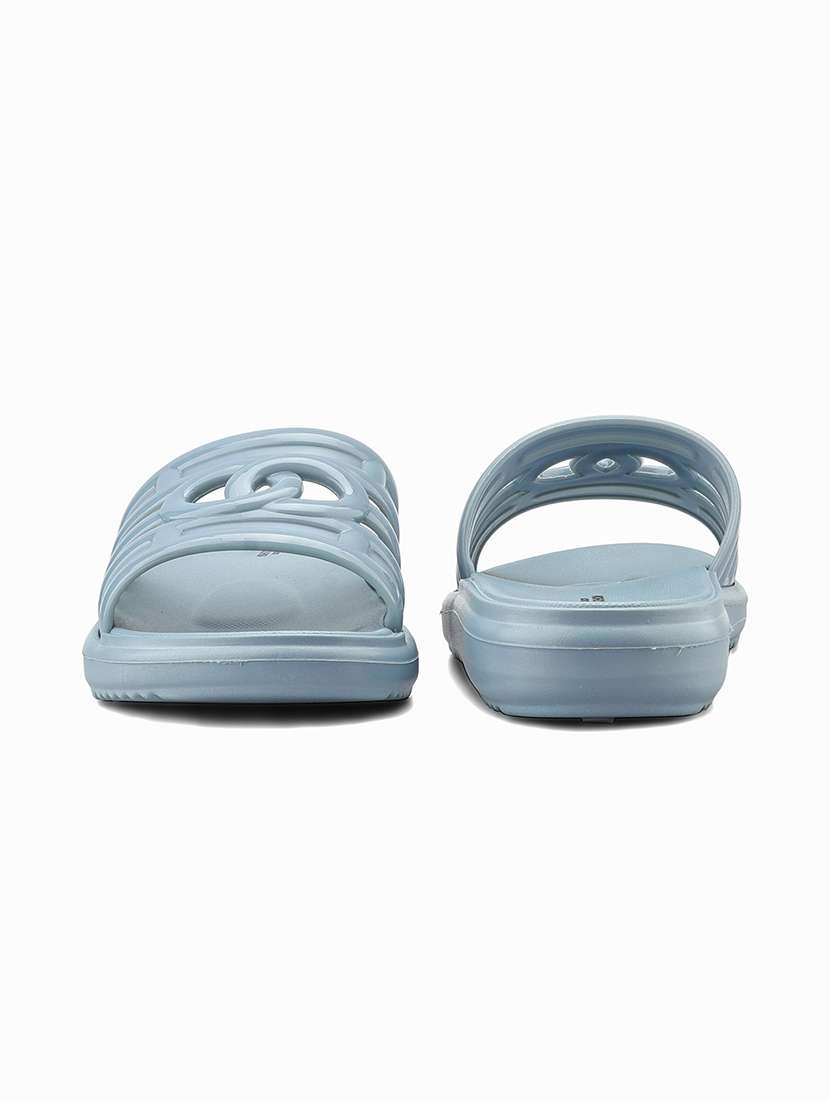 women solid slip on slider - 22425795 -  Standard Image - 3