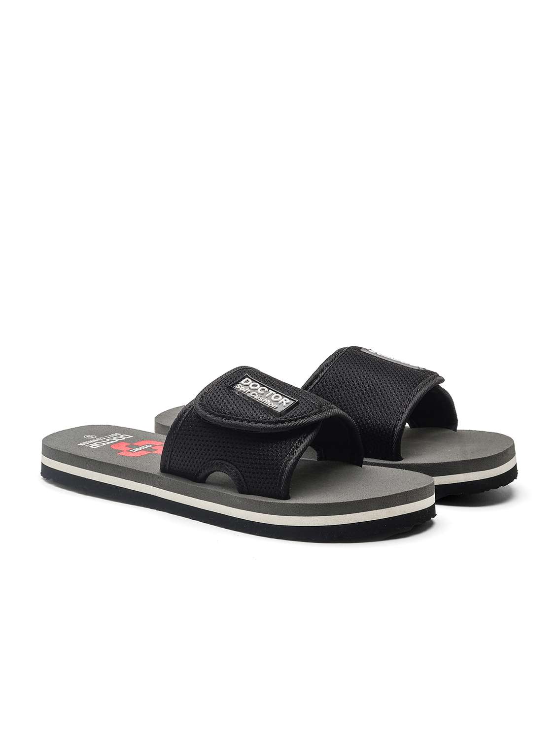 women black colored slippers flip flop