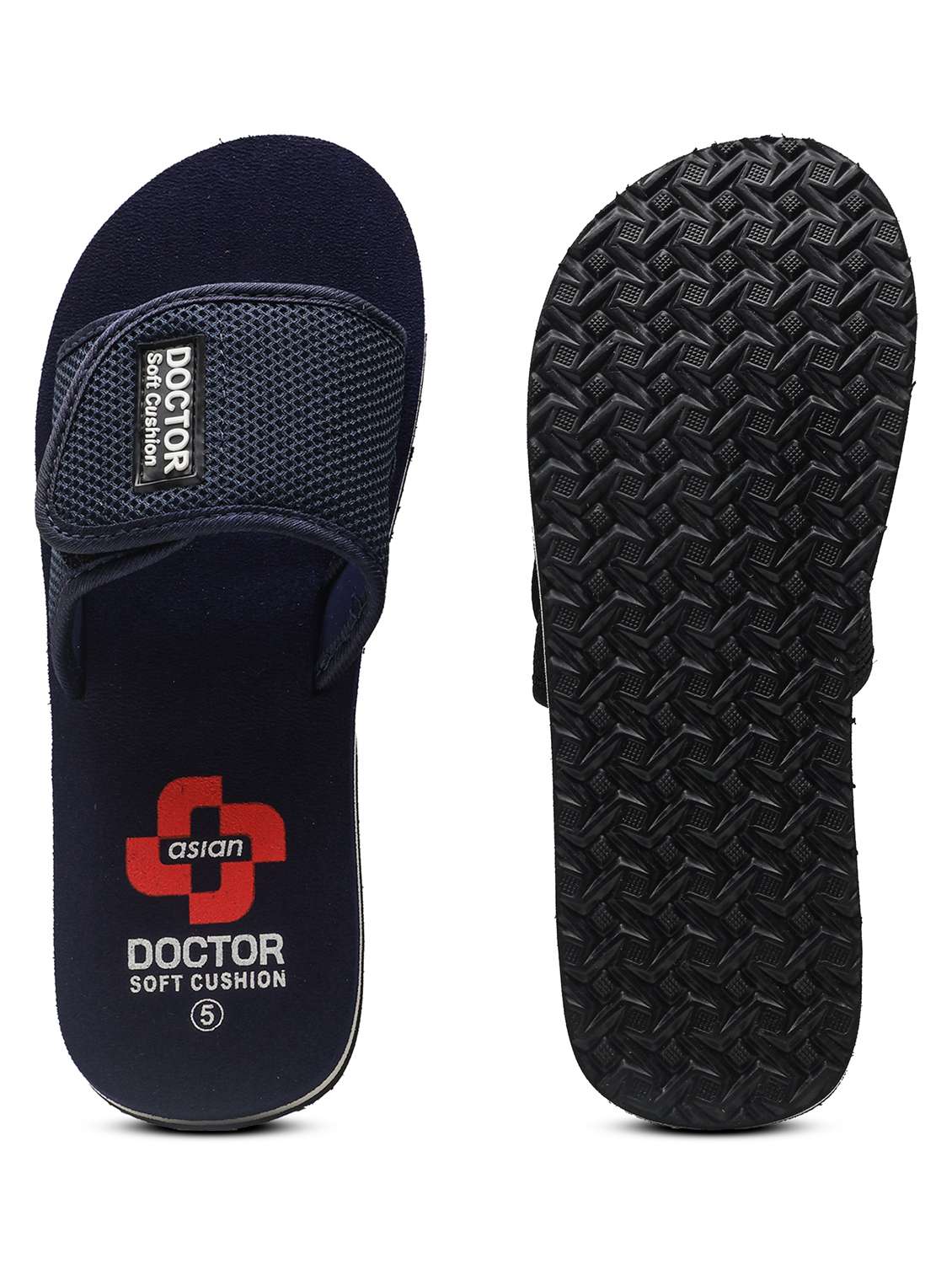 women blue slippers flip flop - 22425835 -  Standard Image - 3