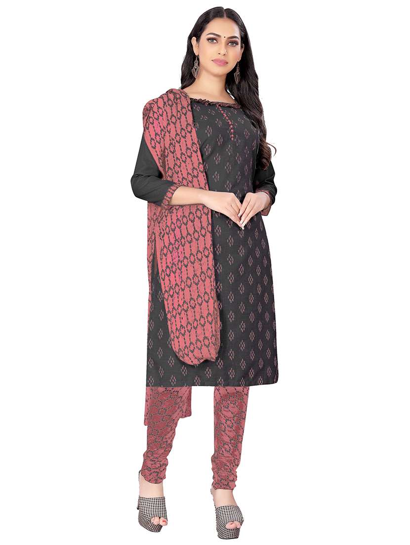 women printed unstitched suit set - 22429443 -  Standard Image - 3