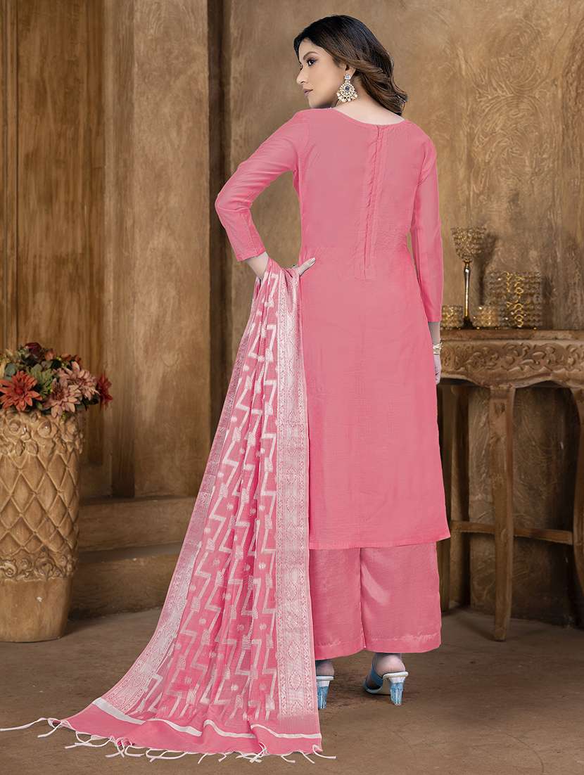 women self design unstitched suit set - 22429835 -  Standard Image - 3