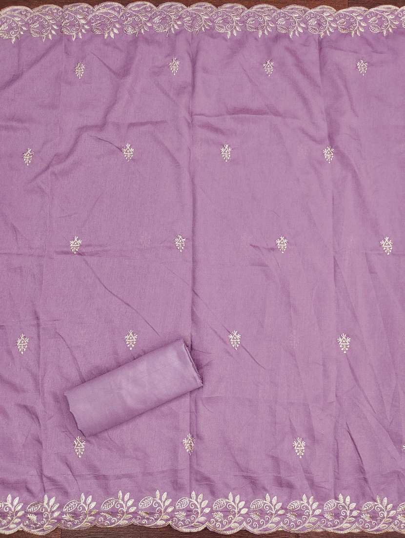 women solid with work unstitched suit set - 22431810 -  Standard Image - 3