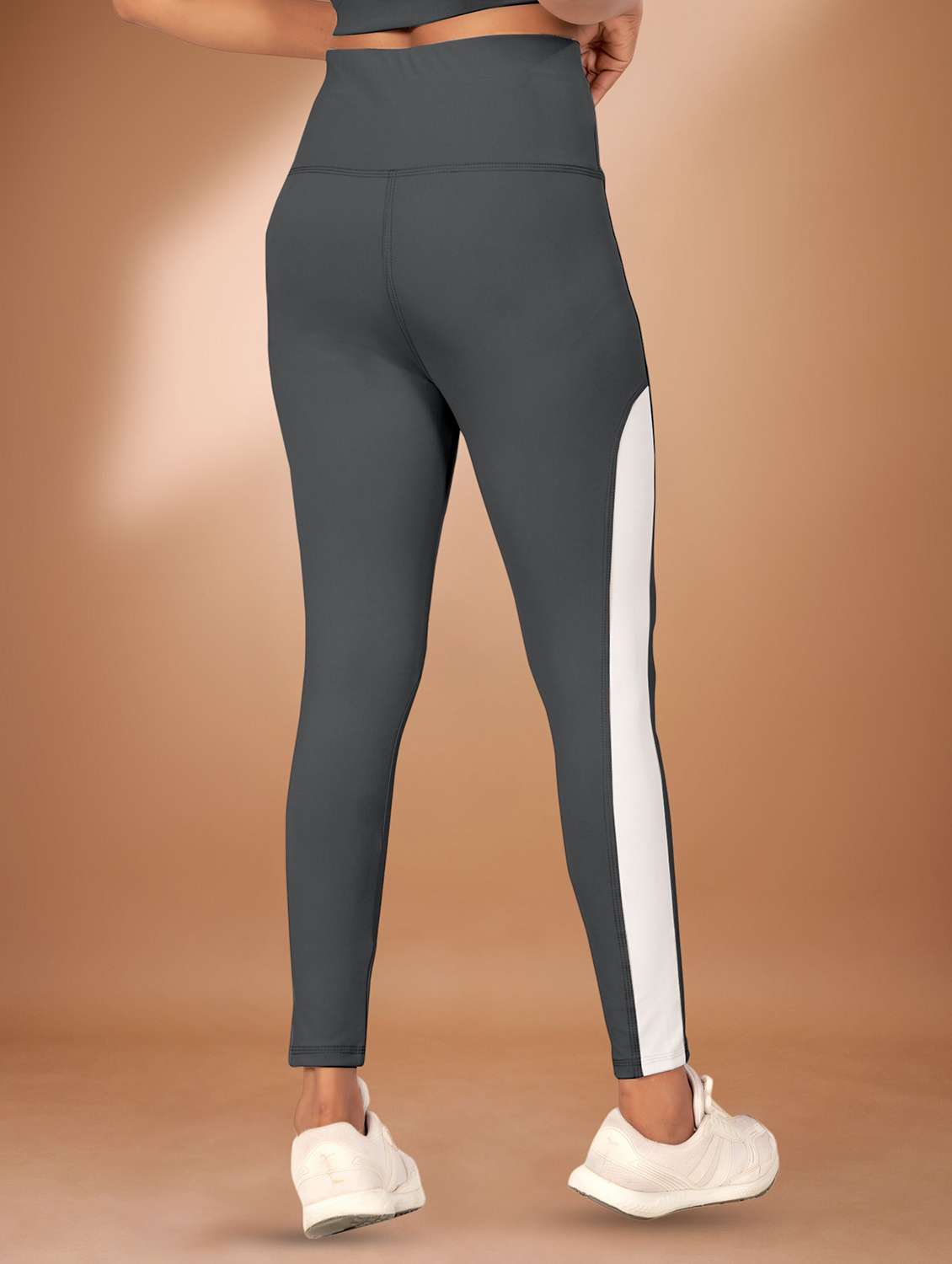 women tapered mid rise yoga pants - 22432135 -  Standard Image - 3