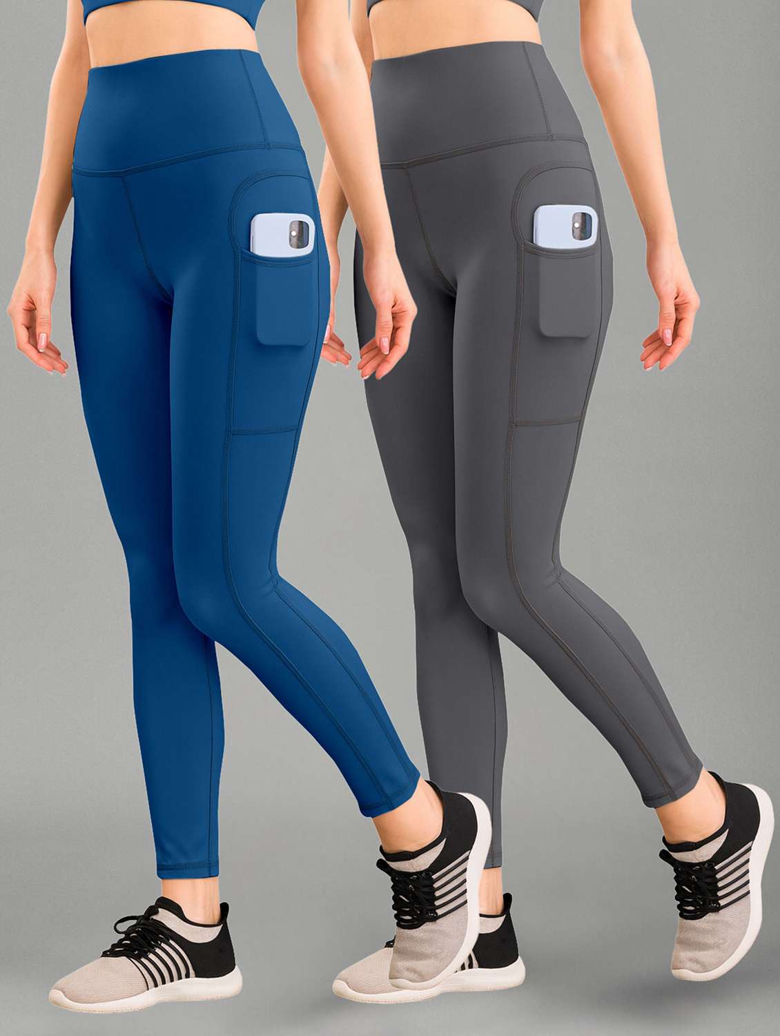 multi colored polyester track pants