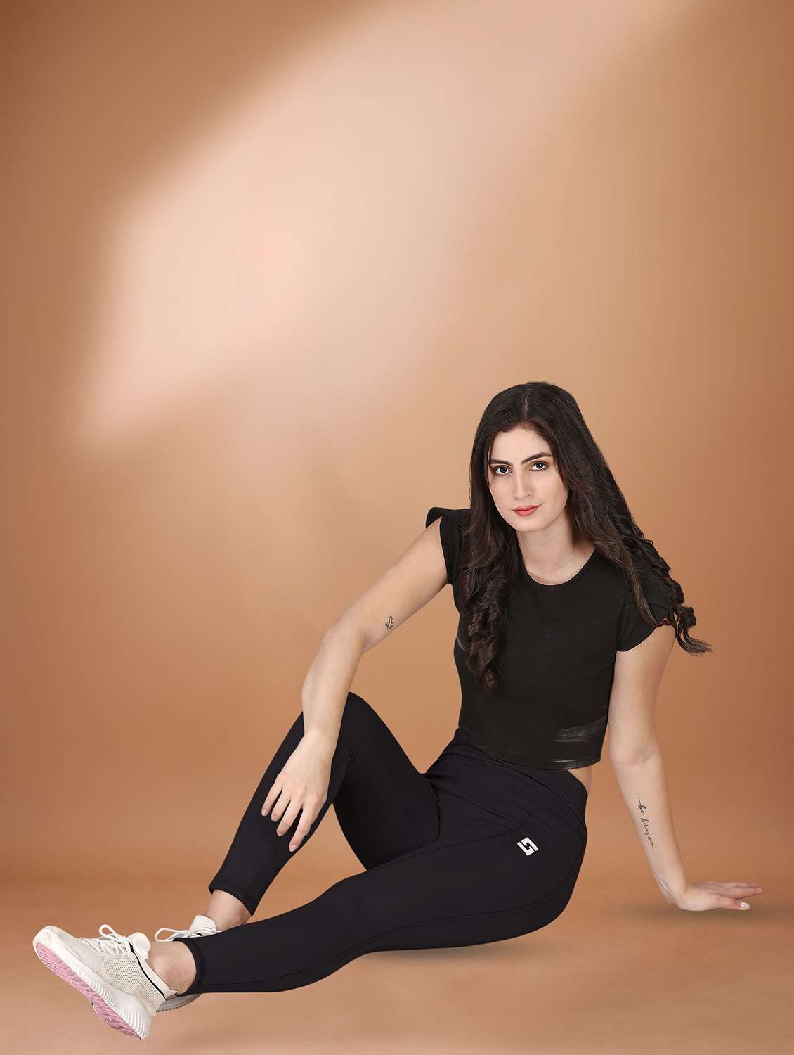 women pack of 2 solid yoga pants  - 22432182 -  Standard Image - 3